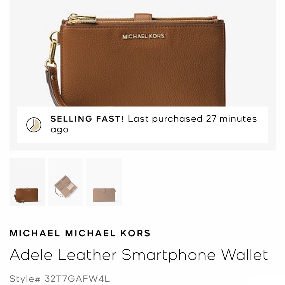 Michael Kors Double Zipper Wallet - image 1